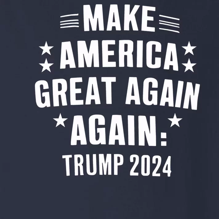 Make America Great 2024 Toddler Long Sleeve Shirt