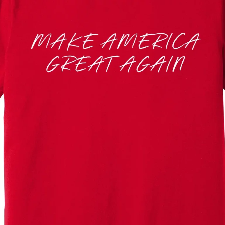 Make America Great Again President Trump Patriotic Premium T-Shirt