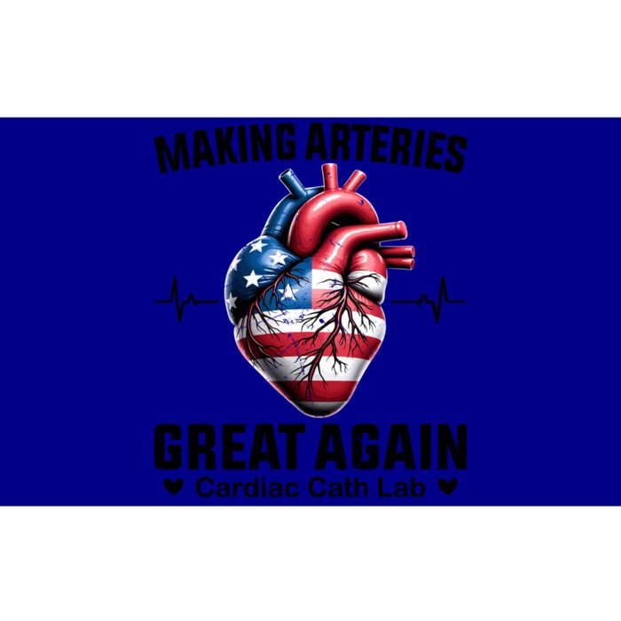 Making Arteries Great Again Cardiology For Cardiac Cath Lab Gift Bumper Sticker