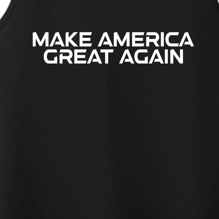 Make America Great Again President Trump Patriotic Performance Tank