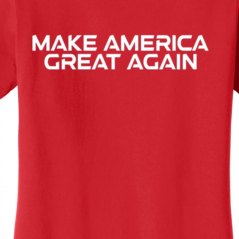 Make America Great Again President Trump Patriotic Women's T-Shirt