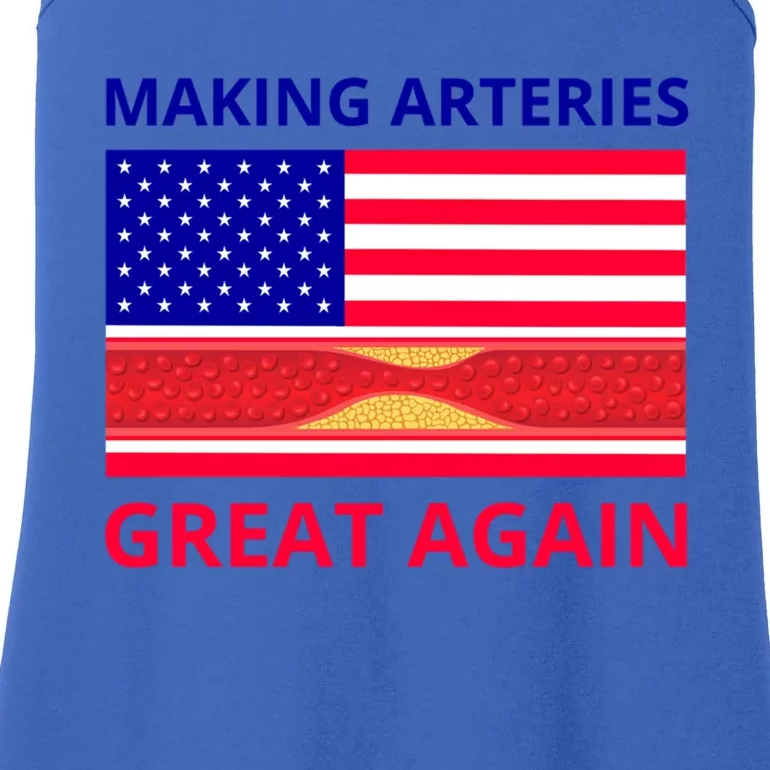 Making Arteries Great Again For Cardiac Cath Lab Doc Nurse Gift Ladies Essential Tank