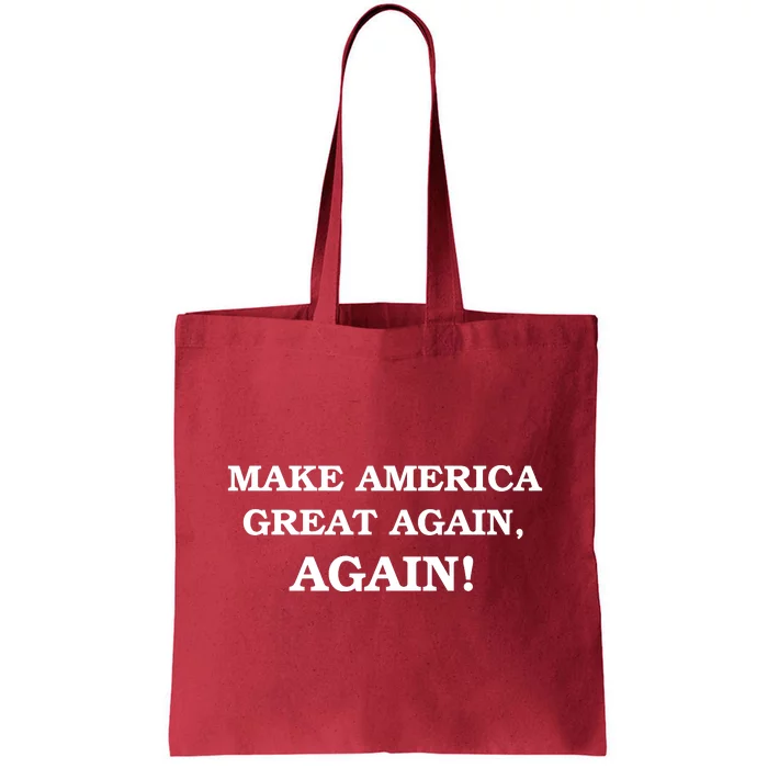 Make America Great Again, Again! Trump Rally #SaveAmerica Tote Bag