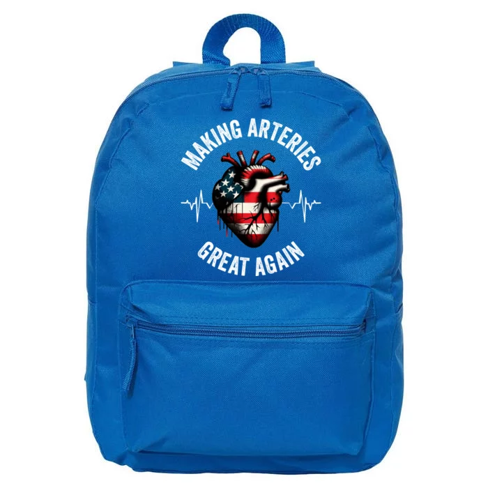 Making Arteries Great Again Meaningful Gift 16 in Basic Backpack