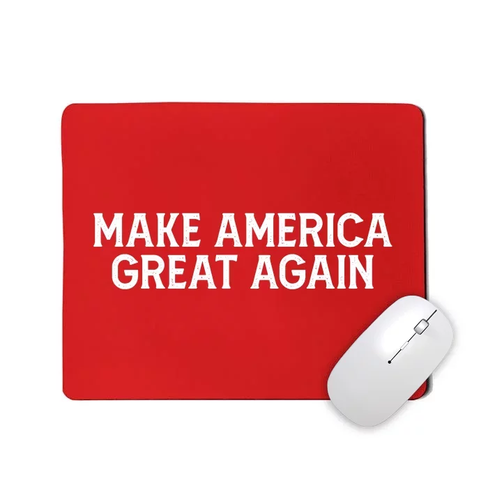 Make America Great Again President Trump 2024 Patriotic Mousepad