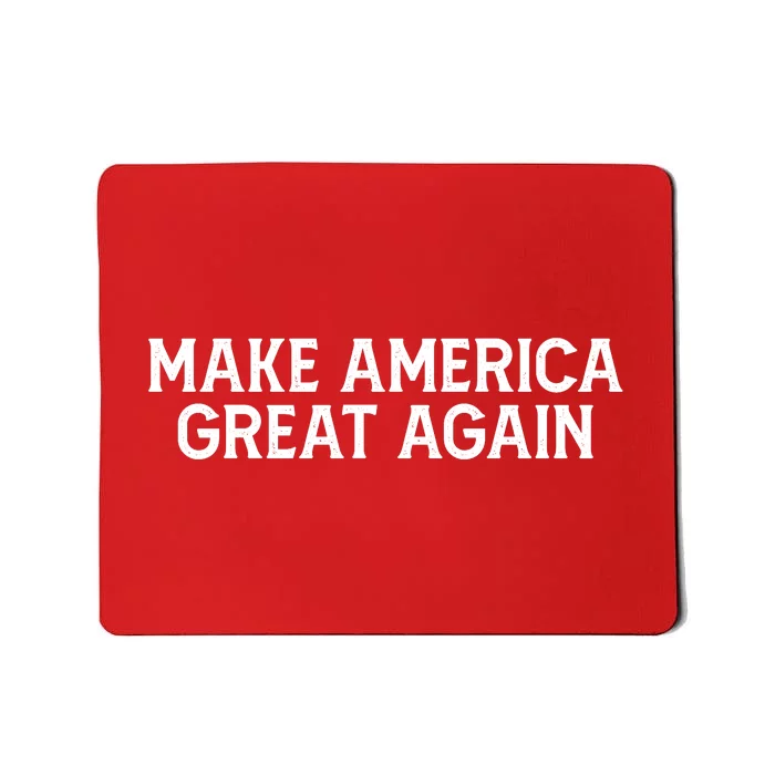 Make America Great Again President Trump 2024 Patriotic Mousepad