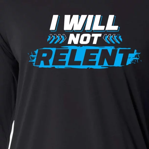 Michael A. Gayed Wearing I Will Not Relent Cooling Performance Long Sleeve Crew