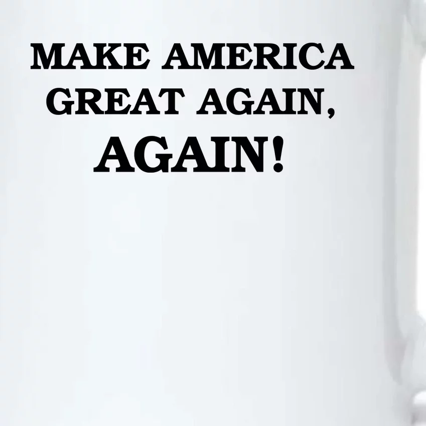 Make America Great Again, Again! Trump Rally #SaveAmerica Black Color Changing Mug