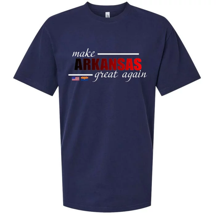 Make Arkansas Great Again Sueded Cloud Jersey T-Shirt