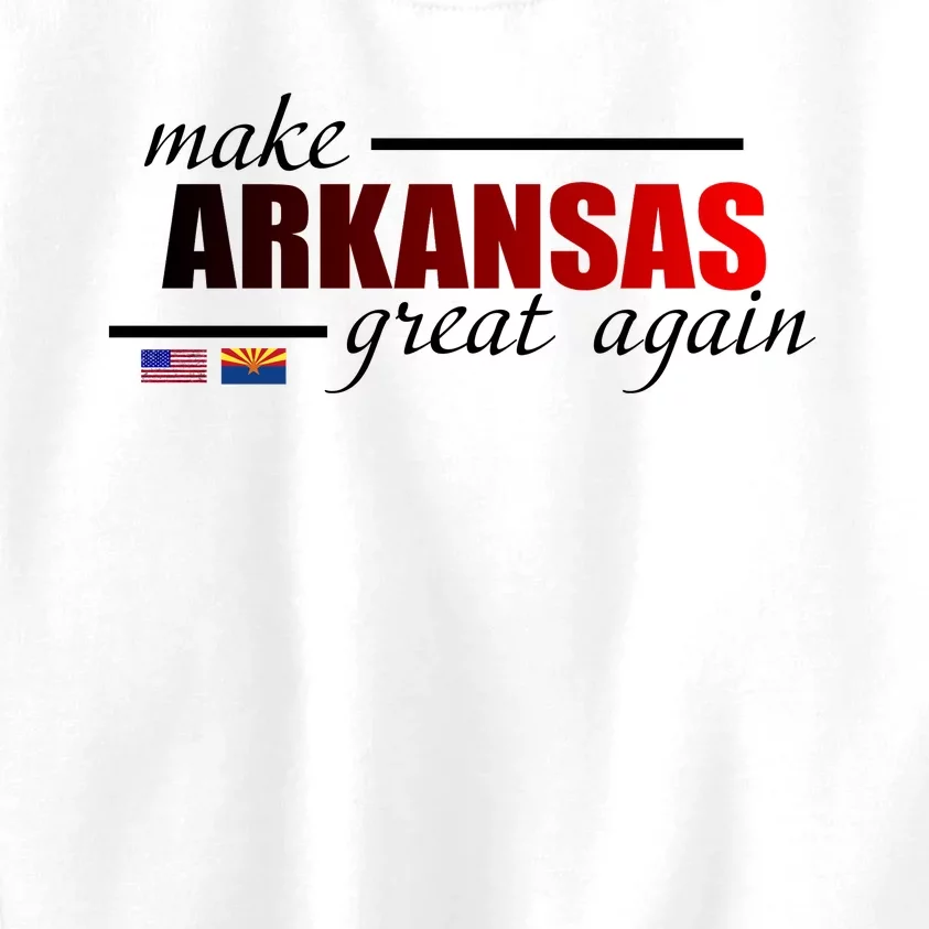 Make Arkansas Great Again Kids Sweatshirt