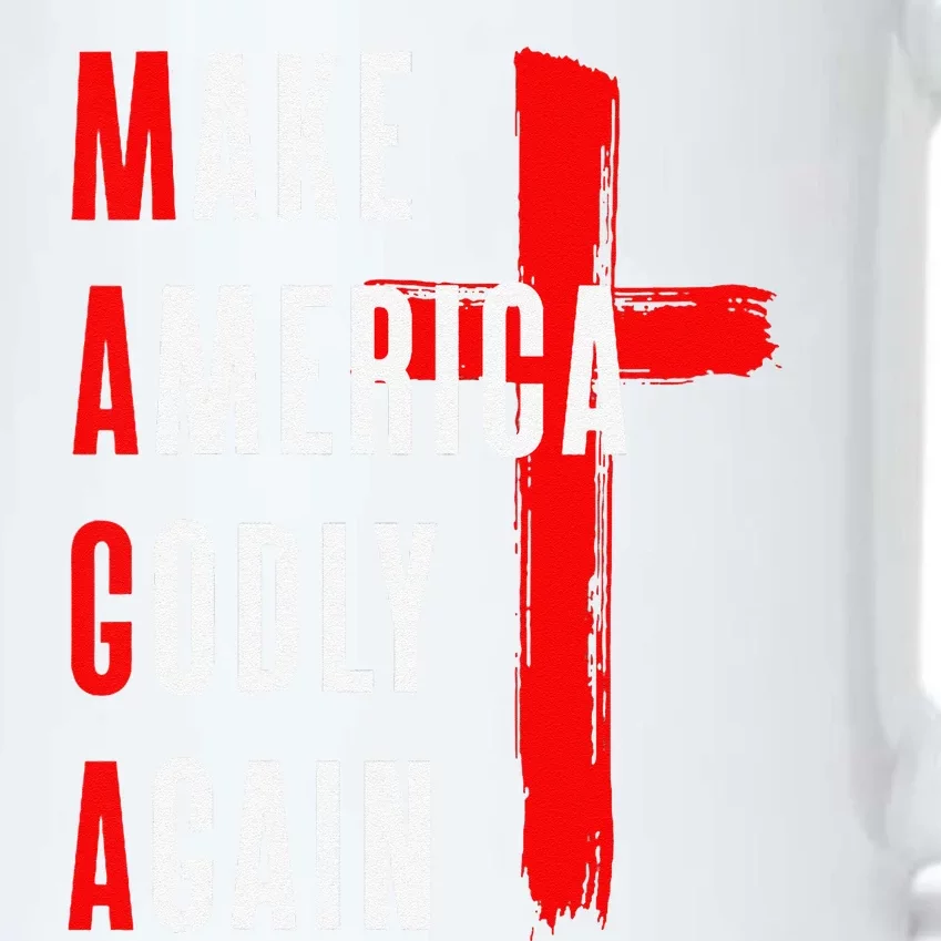 Make America Godly Again Black Color Changing Mug