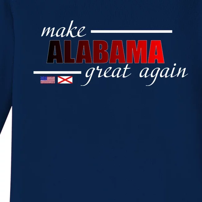 Make Alabama Great Again Baby Long Sleeve Bodysuit