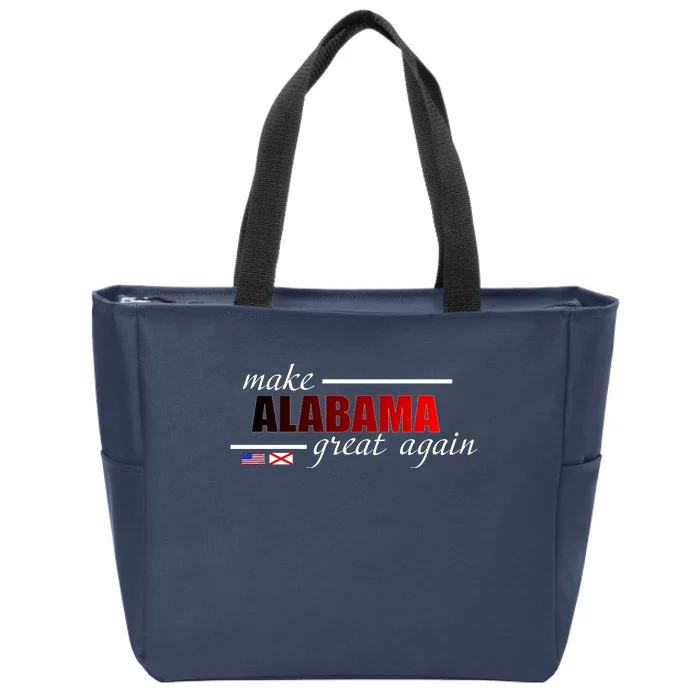 Make Alabama Great Again Zip Tote Bag