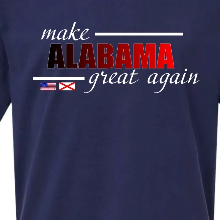 Make Alabama Great Again Sueded Cloud Jersey T-Shirt