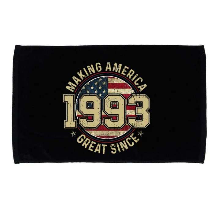 Making America Great Since 1993 Vintage Gifts 30th Birthday Microfiber Hand Towel