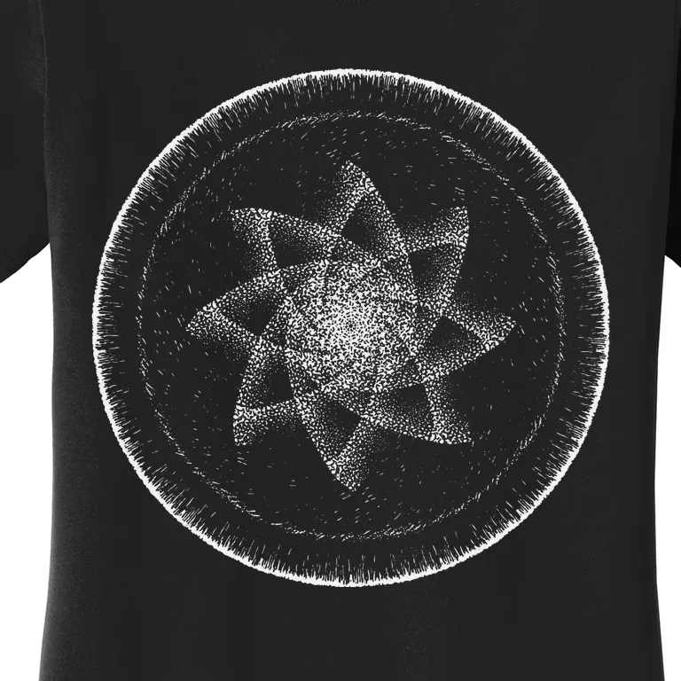 Mandala And Geometric Inspired Pattern Women's T-Shirt