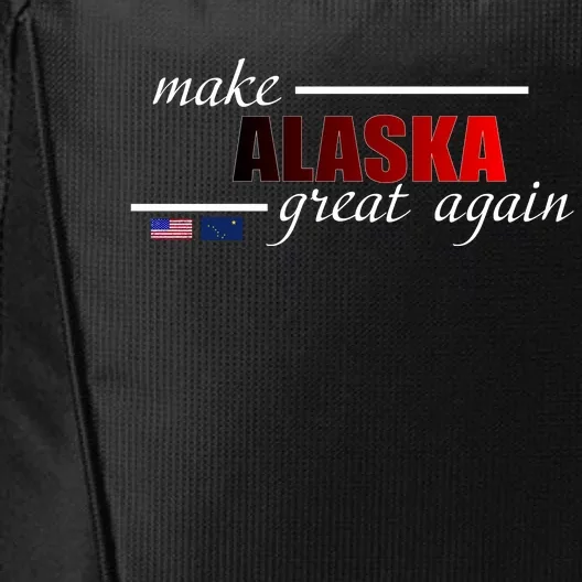 Make Alaska Great Again City Backpack