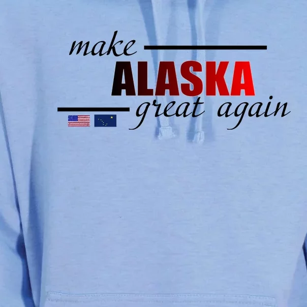 Make Alaska Great Again Unisex Surf Hoodie