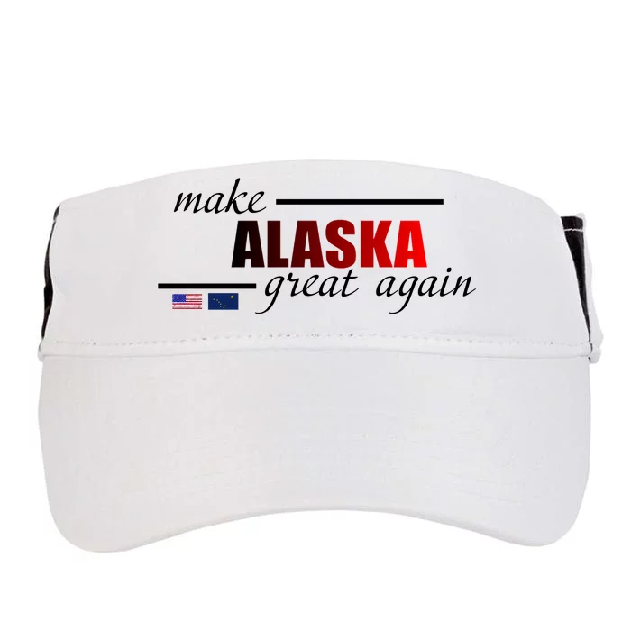 Make Alaska Great Again Adult Drive Performance Visor