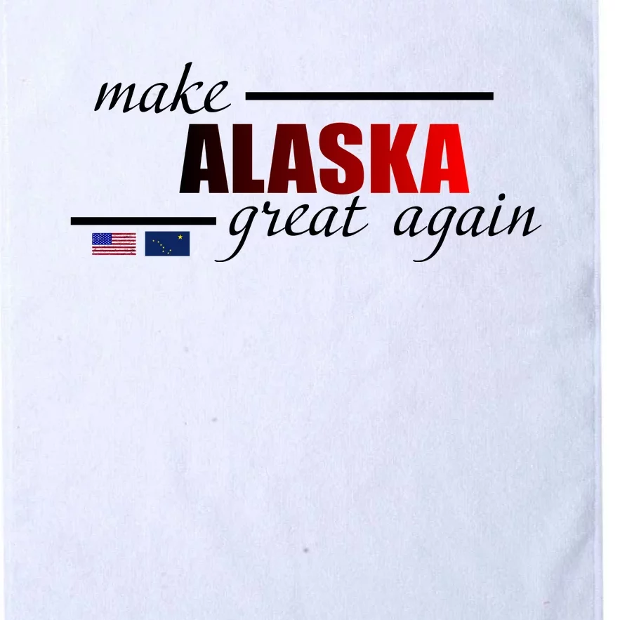 Make Alaska Great Again Platinum Collection Golf Towel