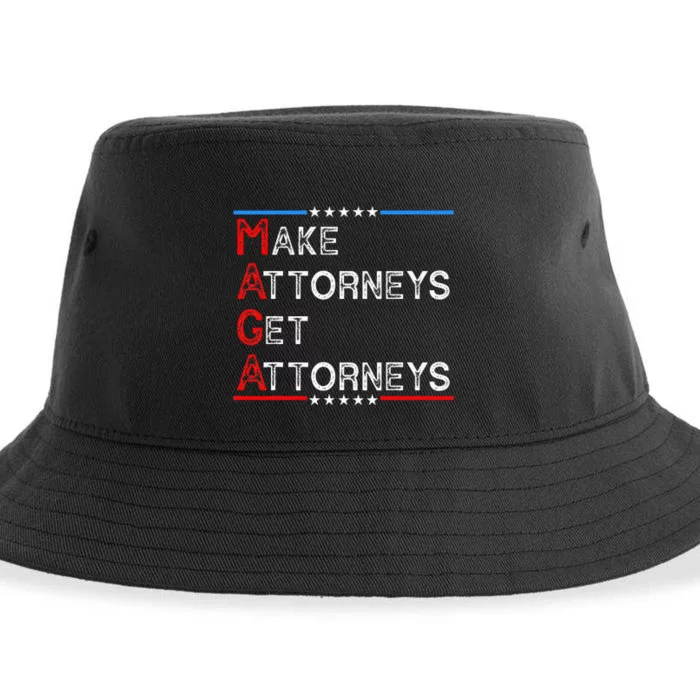 Make Attorneys Get Attorneys Sustainable Bucket Hat