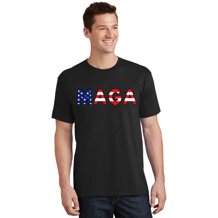 MAGA American Flag T-Shirt