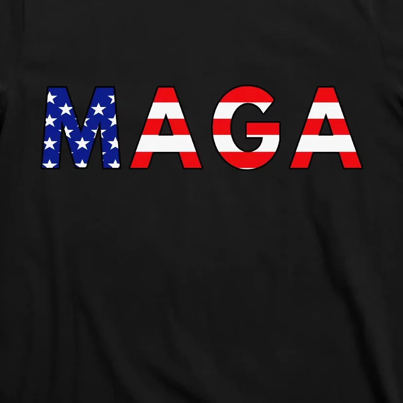 MAGA American Flag T-Shirt