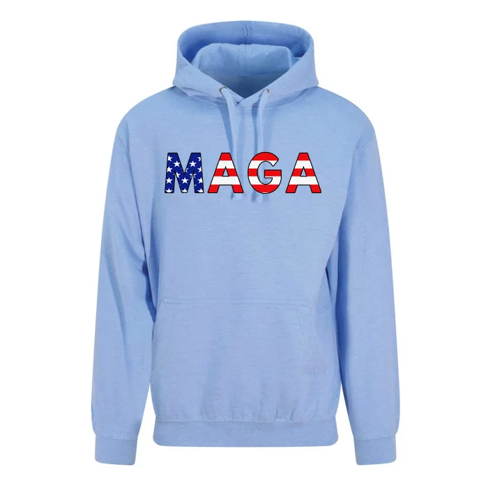 MAGA American Flag Unisex Surf Hoodie