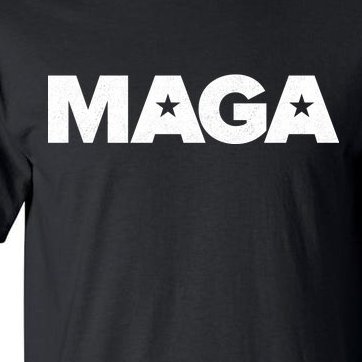 MAGA Distressed Logo Make America Great Again Tall T-Shirt