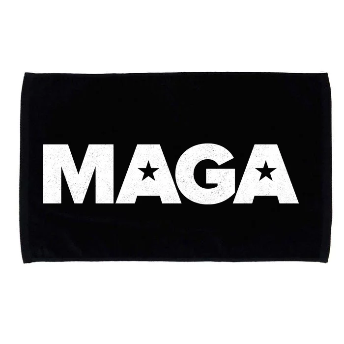 MAGA Distressed Logo Make America Great Again Microfiber Hand Towel