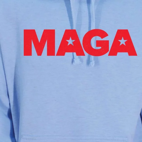 MAGA Distressed Logo Make America Great Again Unisex Surf Hoodie