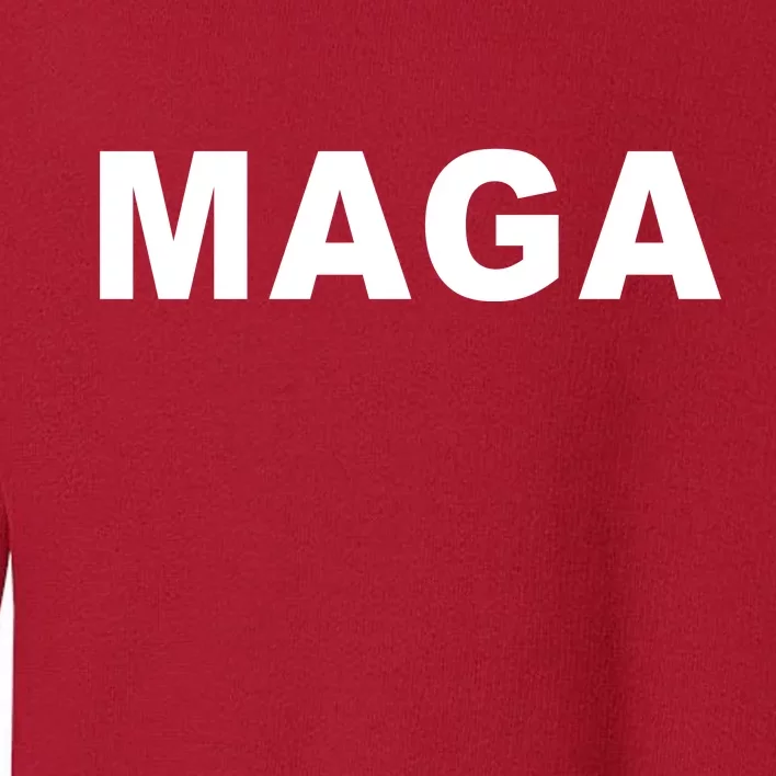 MAGA Make America Great Again President Donald Trump Toddler Sweatshirt