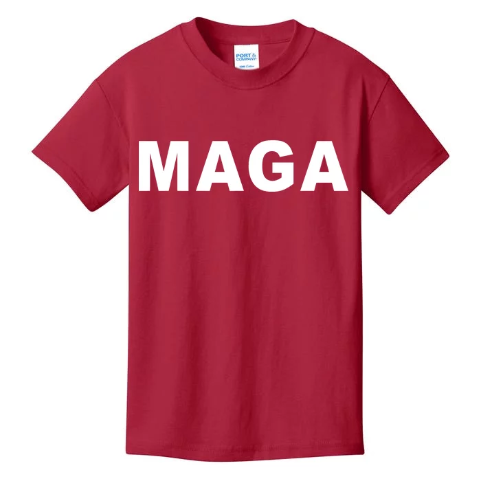 MAGA Make America Great Again President Donald Trump Kids T-Shirt