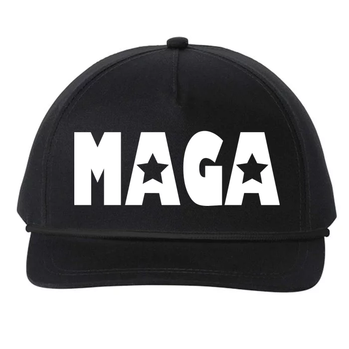 MAGA Star Logo Make America Great Again Snapback Five-Panel Rope Hat