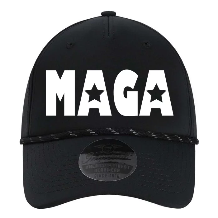 MAGA Star Logo Make America Great Again Performance The Dyno Cap