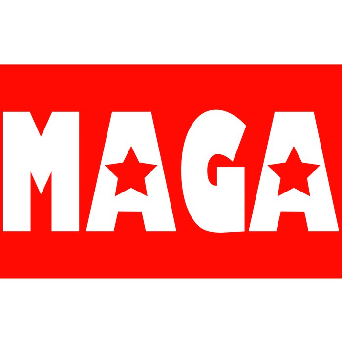 MAGA Star Logo Make America Great Again Bumper Sticker