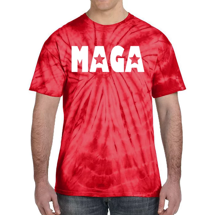 MAGA Star Logo Make America Great Again Tie-Dye T-Shirt