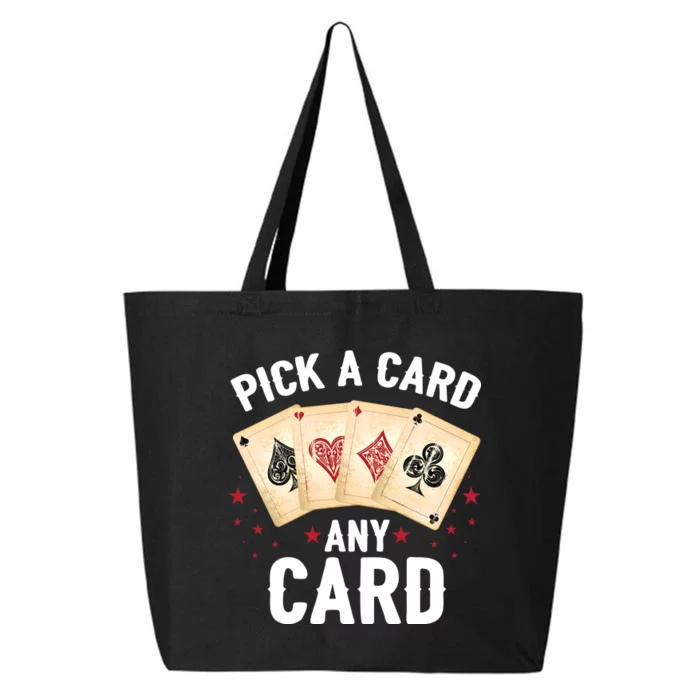 Magic Trick Pick A Card Any Card Magician 25L Jumbo Tote