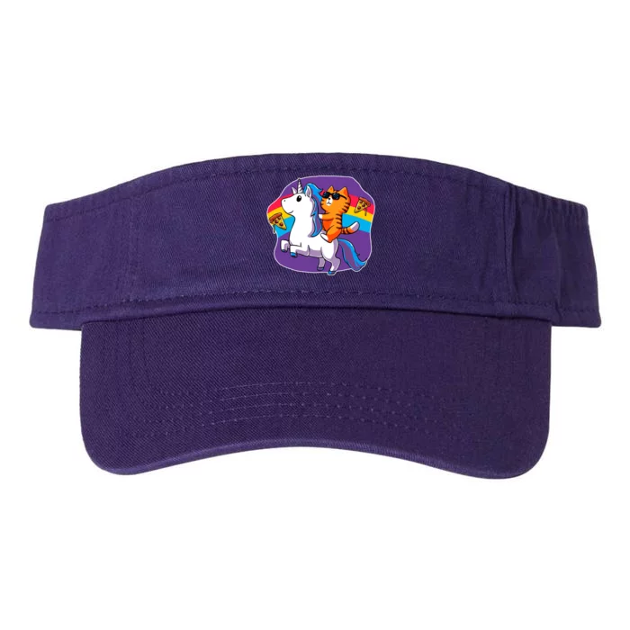 Magical Adventure Pizza Cat Unicorn Valucap Bio-Washed Visor