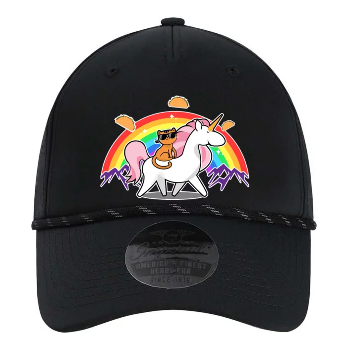 Magical Adventure Tacos Cat Unicorn Rainbow Performance The Dyno Cap