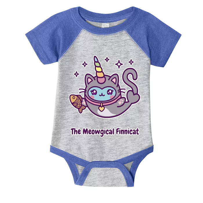 Magical Finnimals Finnicat Unicorn Infant Baby Jersey Bodysuit