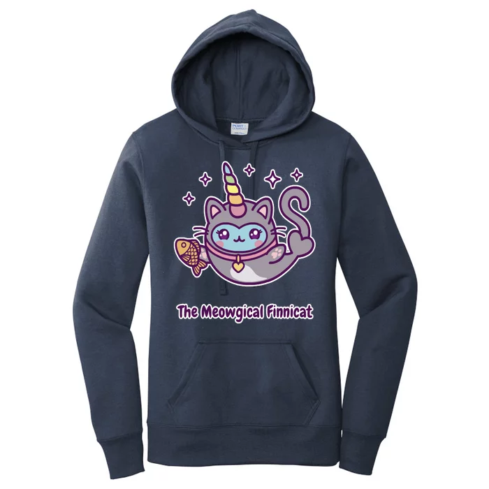 Magical Finnimals Finnicat Unicorn Women's Pullover Hoodie