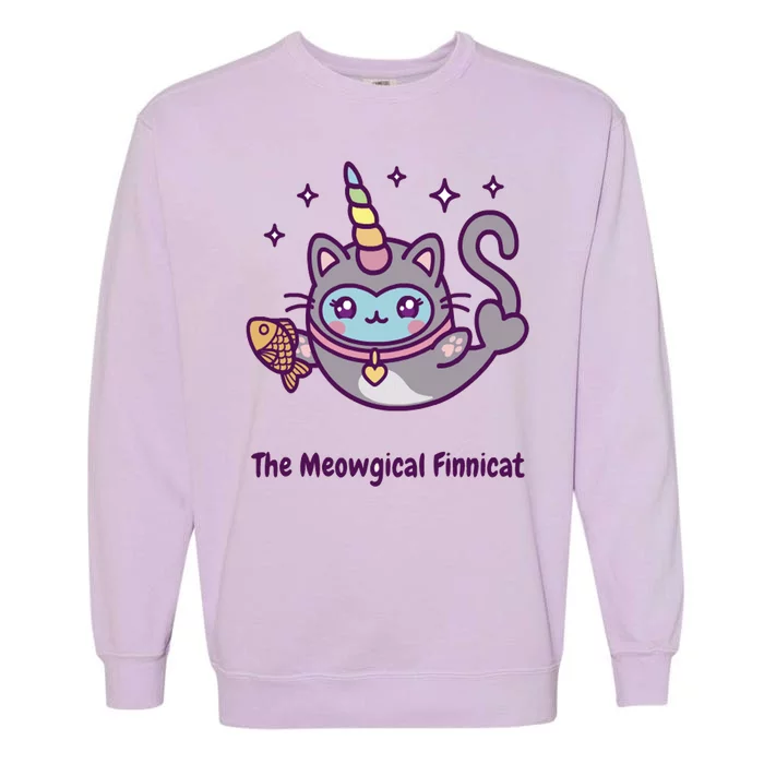 Magical Finnimals Finnicat Unicorn Garment-Dyed Sweatshirt