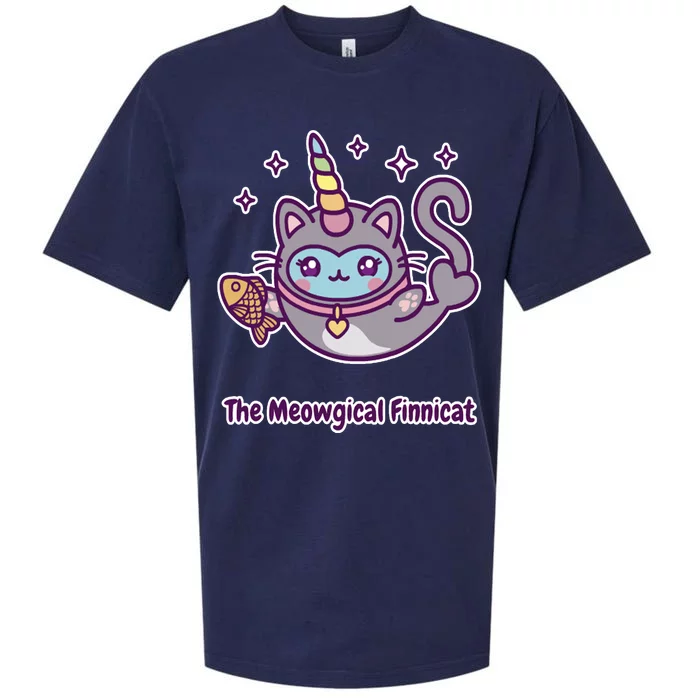 Magical Finnimals Finnicat Unicorn Sueded Cloud Jersey T-Shirt