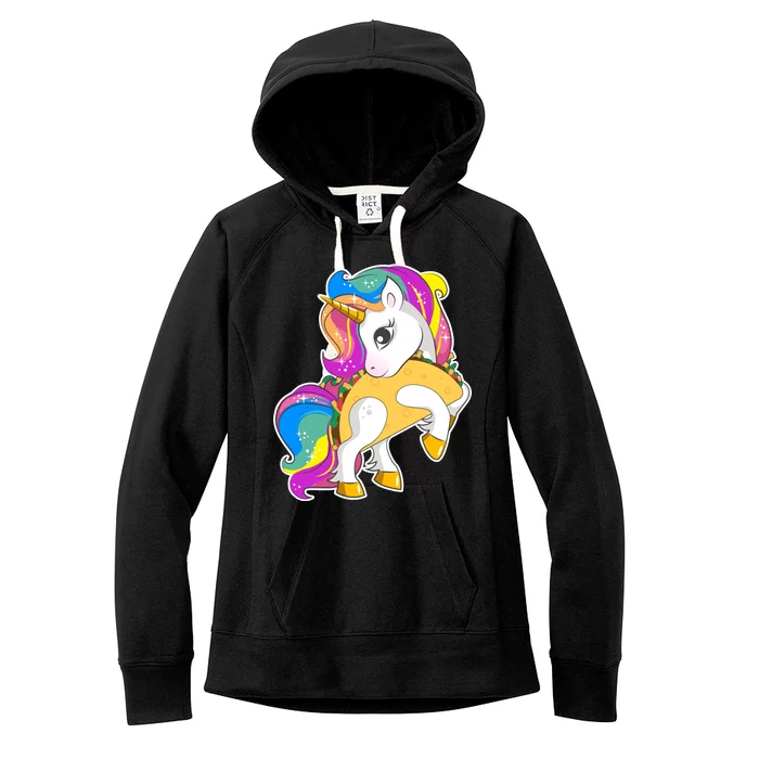 Magical My Little Taco-Corn Women's Fleece Hoodie