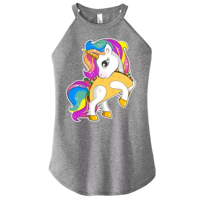 Magical My Little Taco-Corn Women’s Perfect Tri Rocker Tank