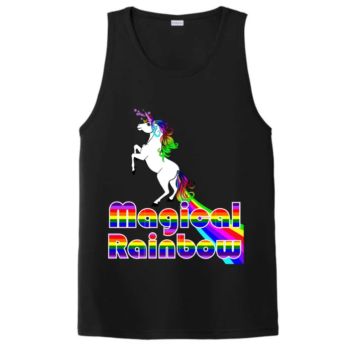 Magical Rainbow Unicorn Performance Tank