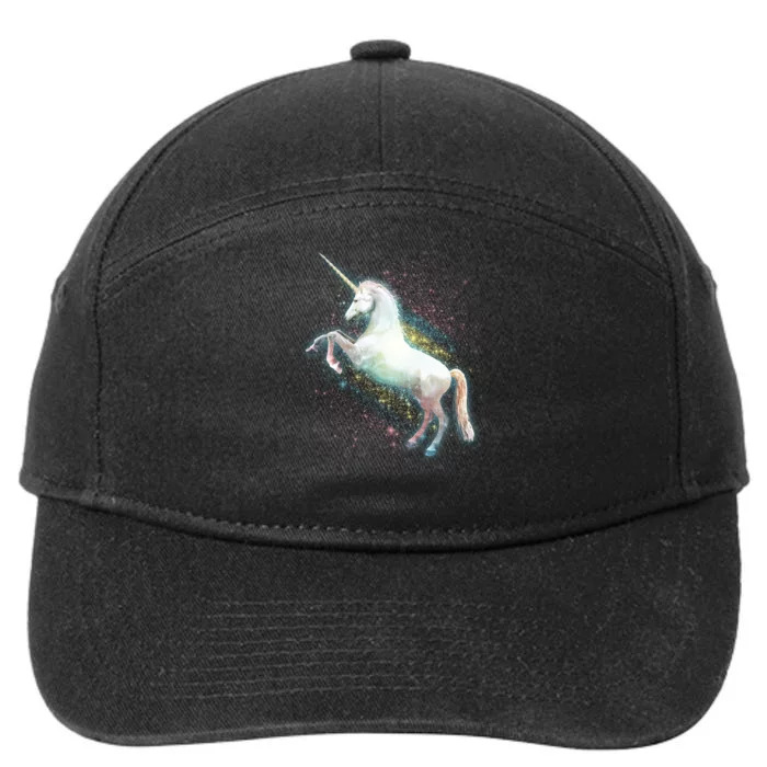 Magical Space Unicorn 7-Panel Snapback Hat