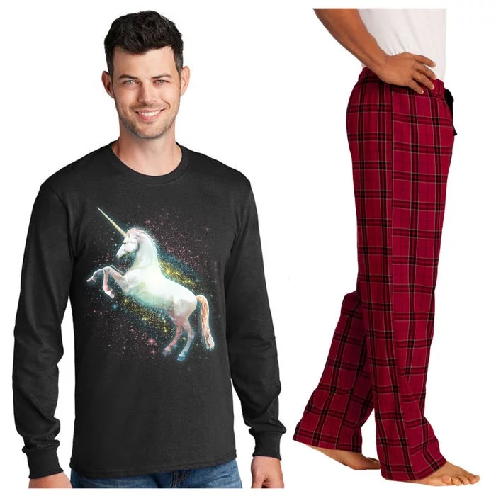 Magical Space Unicorn Long Sleeve Pajama Set