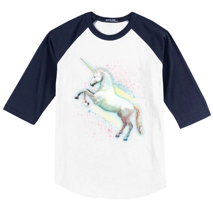 Magical Space Unicorn Baseball Sleeve Shirt